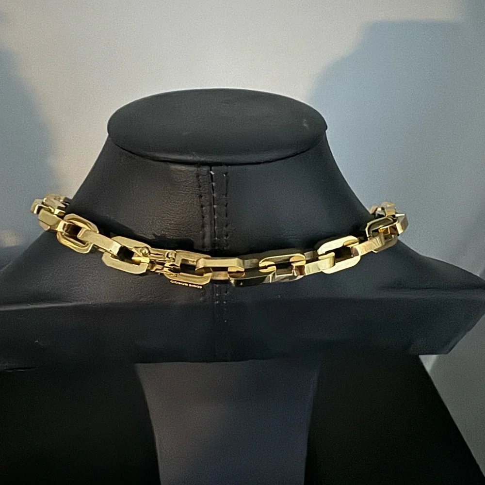 New Eddie Borgo Supra Chain Link Gold Necklace 💕 - Picture 10 of 12